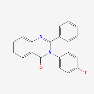 3-(4-Fluorophenyl)-2-phenylquinazolin-4-one