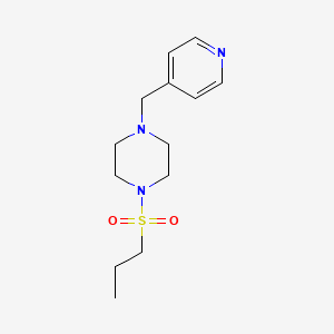 1-(Propylsulfonyl)-4-(4-pyridylmethyl)piperazine