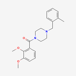 (2,3-Dimethoxyphenyl)[4-(2-methylbenzyl)piperazin-1-yl]methanone