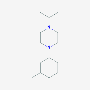 1-Isopropyl-4-(3-methylcyclohexyl)piperazine