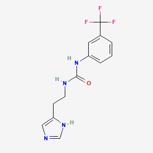 N-[2-(1H-imidazol-4-yl)ethyl]-N'-[3-(trifluoromethyl)phenyl]urea