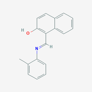 1-((o-Tolylimino)methyl)naphthalen-2-ol