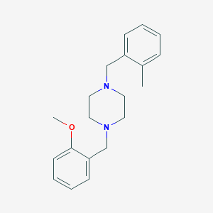 1-(2-Methoxybenzyl)-4-(2-methylbenzyl)piperazine