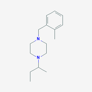 1-(Butan-2-yl)-4-(2-methylbenzyl)piperazine