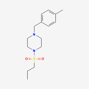 1-(4-Methylbenzyl)-4-(propylsulfonyl)piperazine