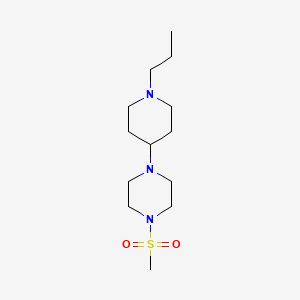 1-(Methylsulfonyl)-4-(1-propylpiperidin-4-yl)piperazine