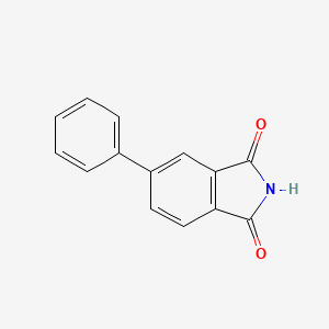 molecular formula C14H9NO2 B10879968 5-Phenyl-1H-isoindole-1,3(2H)-dione CAS No. 2021-26-3