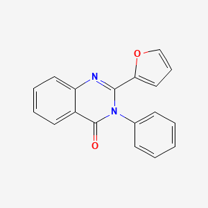 2-Furan-2-yl-3-phenyl-3H-quinazolin-4-one