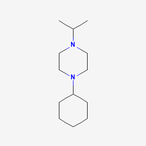 1-Cyclohexyl-4-(propan-2-yl)piperazine