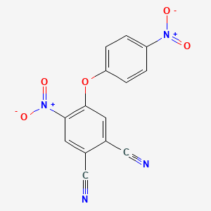 4-Nitro-5-(4-nitrophenoxy)benzene-1,2-dicarbonitrile