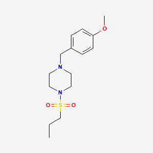 1-(4-Methoxybenzyl)-4-(propylsulfonyl)piperazine