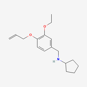 N-[4-(Allyloxy)-3-ethoxybenzyl]-N-cyclopentylamine