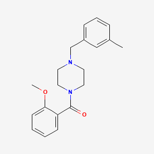 (2-Methoxyphenyl)[4-(3-methylbenzyl)piperazin-1-yl]methanone