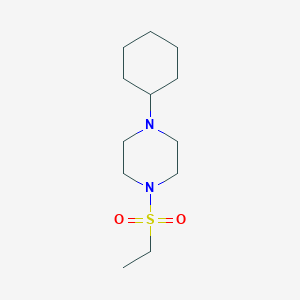 1-Cyclohexyl-4-(ethylsulfonyl)piperazine