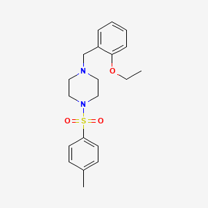 1-(2-Ethoxybenzyl)-4-[(4-methylphenyl)sulfonyl]piperazine