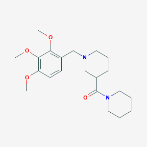 Piperidin-1-yl[1-(2,3,4-trimethoxybenzyl)piperidin-3-yl]methanone