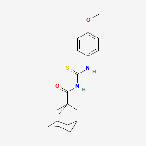 N-(1-Adamantylcarbonyl)-N'-(4-methoxyphenyl)thiourea