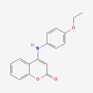 4-[(4-ethoxyphenyl)amino]-2H-chromen-2-one