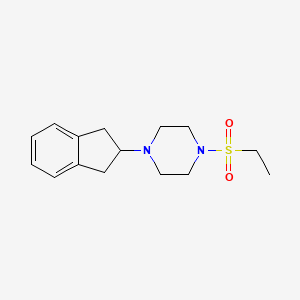 1-(2,3-dihydro-1H-inden-2-yl)-4-(ethylsulfonyl)piperazine