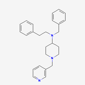 N-Benzyl-N-phenethyl-N-[1-(3-pyridylmethyl)-4-piperidyl]amine