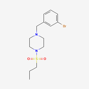 1-(3-Bromobenzyl)-4-(propylsulfonyl)piperazine