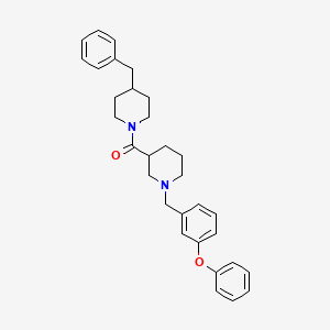 molecular formula C31H36N2O2 B10881703 (4-Benzylpiperidin-1-yl)[1-(3-phenoxybenzyl)piperidin-3-yl]methanone 