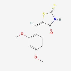 5-(2,4-Dimethoxy-benzylidene)-2-thioxo-thiazolidin-4-one