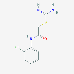 2-[(2-Chlorophenyl)amino]-2-oxoethyl carbamimidothioate