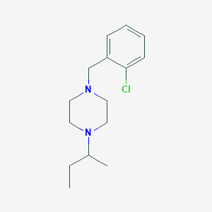 1-(Butan-2-yl)-4-(2-chlorobenzyl)piperazine