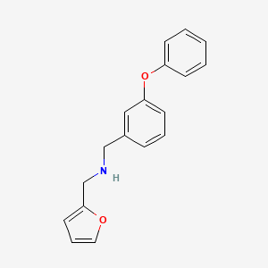 N-(2-Furylmethyl)-N-(3-phenoxybenzyl)amine