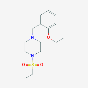 1-(2-Ethoxybenzyl)-4-(ethylsulfonyl)piperazine