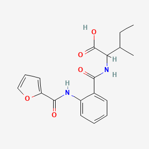 N-({2-[(furan-2-ylcarbonyl)amino]phenyl}carbonyl)isoleucine