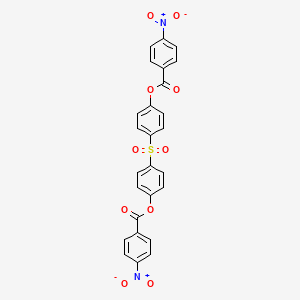 4-({4-[(4-Nitrobenzoyl)oxy]phenyl}sulfonyl)phenyl 4-nitrobenzoate