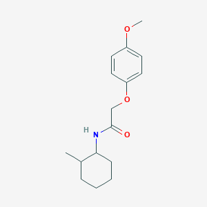 2-(4-methoxyphenoxy)-N-(2-methylcyclohexyl)acetamide