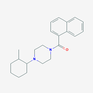 [4-(2-Methylcyclohexyl)piperazin-1-yl](naphthalen-1-yl)methanone