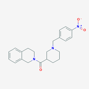 3,4-dihydroisoquinolin-2(1H)-yl[1-(4-nitrobenzyl)piperidin-3-yl]methanone