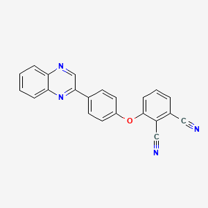 3-(4-Quinoxalin-2-yl-phenoxy)-phthalonitrile