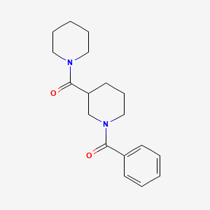 Phenyl[3-(piperidin-1-ylcarbonyl)piperidin-1-yl]methanone