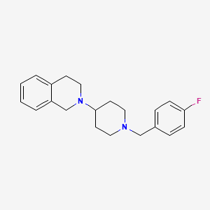 2-[1-(4-Fluorobenzyl)piperidin-4-yl]-1,2,3,4-tetrahydroisoquinoline