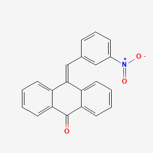 10-(3-Nitrobenzylidene)anthracen-9(10h)-one