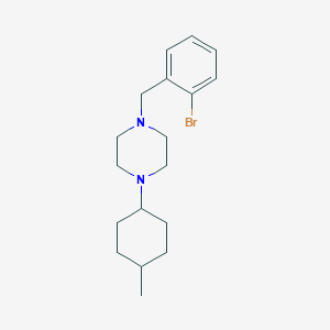 1-(2-Bromobenzyl)-4-(4-methylcyclohexyl)piperazine