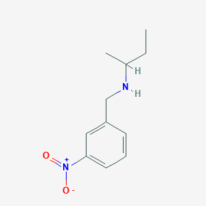 (Butan-2-yl)[(3-nitrophenyl)methyl]amine