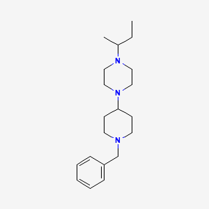 1-(1-Benzylpiperidin-4-yl)-4-(butan-2-yl)piperazine