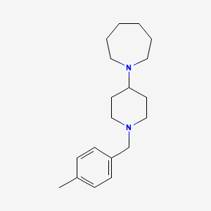 1-[1-(4-Methylbenzyl)piperidin-4-yl]azepane