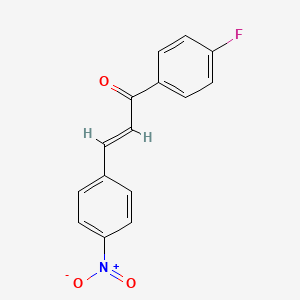 (E)-1-(4-fluorophenyl)-3-(4-nitrophenyl)prop-2-en-1-one