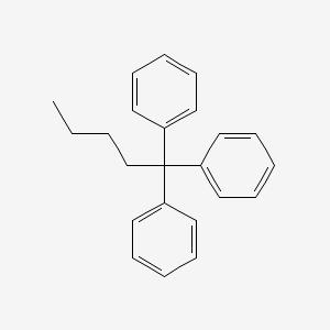 molecular formula C23H24 B10883346 (1,1-Diphenylpentyl)benzene 