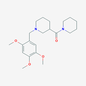 Piperidin-1-yl[1-(2,4,5-trimethoxybenzyl)piperidin-3-yl]methanone