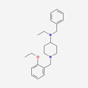 N-benzyl-1-(2-ethoxybenzyl)-N-ethylpiperidin-4-amine