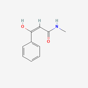 (2E)-3-hydroxy-N-methyl-3-phenylprop-2-enamide