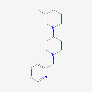 3-Methyl-1'-(pyridin-2-ylmethyl)-1,4'-bipiperidine